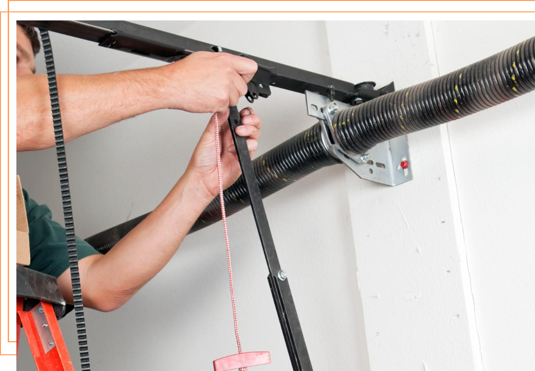 Garage Door Before Replacement